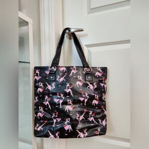 [New] Betty Boop large tote bag never full